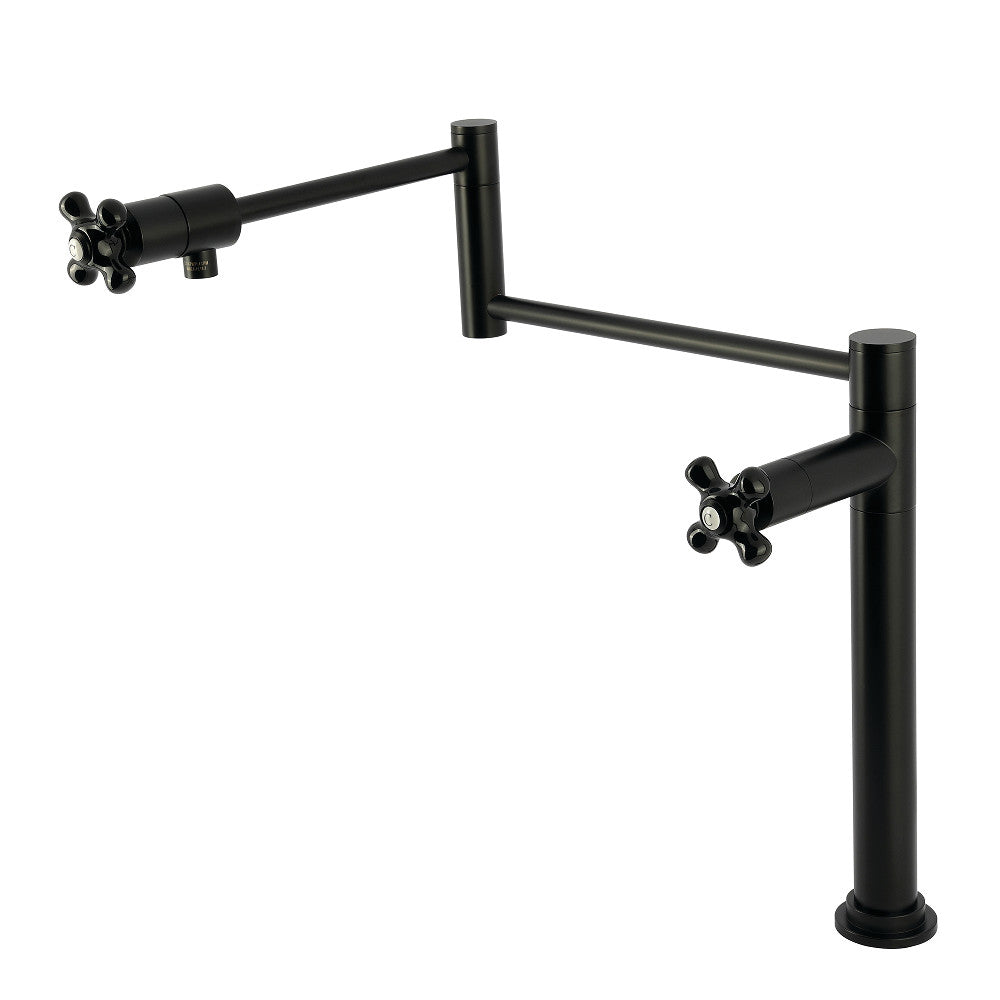 Duchess Pot Filler Faucet in Matte Black