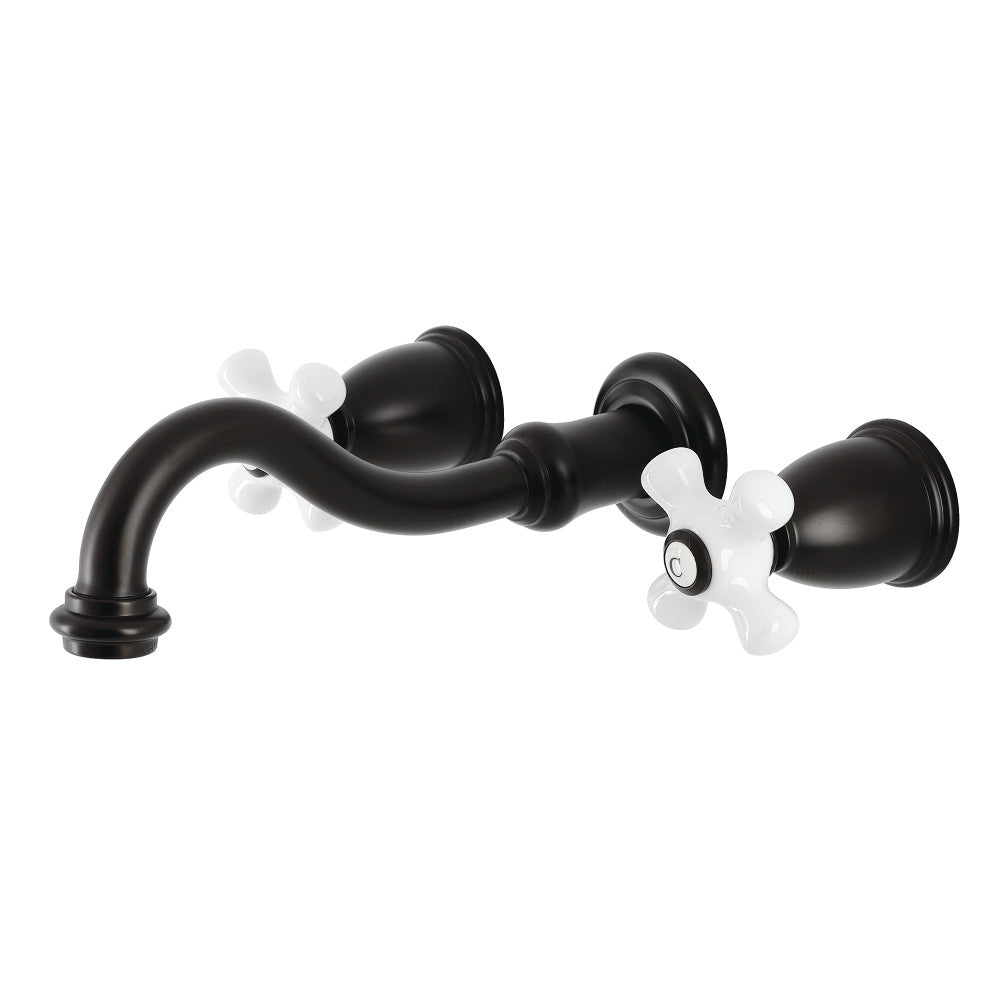 Vintage Wall-Mount Bathroom Faucet in Oil Rubbed Bronze
