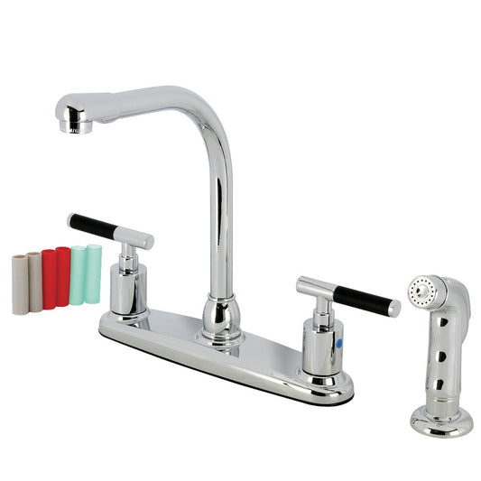Kaiser Centerset Kitchen Faucet in Polished Chrome