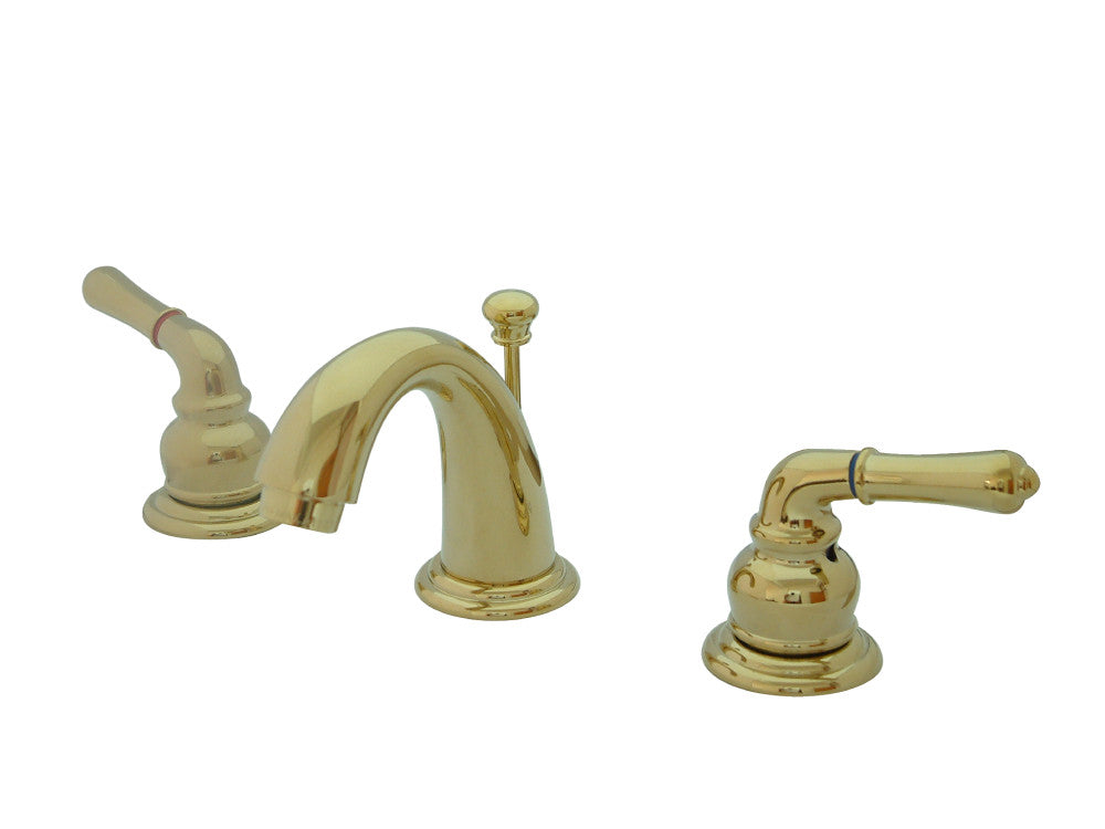 Magellan Widespread Bathroom Faucet in Polished Brass