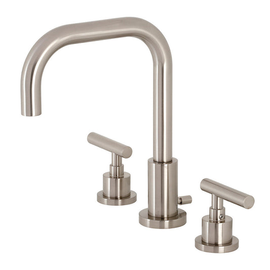 Manhattan Widespread Bathroom Faucet in Brushed Nickel