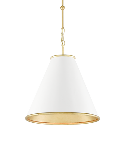 Pierrepont Small White Pendant