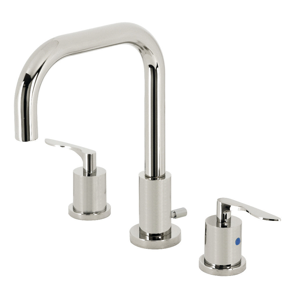 Serena Widespread Bathroom Faucet in Polished Nickel