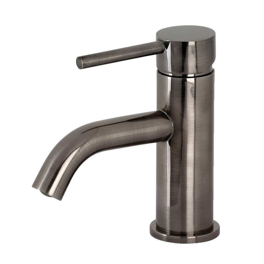 Concord Single-Hole Bathroom Faucet in Black Stainless