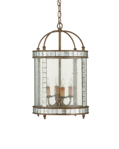 Corsica Small Silver Lantern