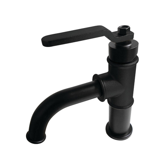 Whitaker Single-Hole Bathroom Faucet in Matte Black