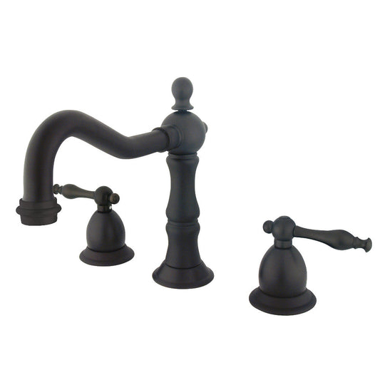 Heritage Widespread Bathroom Faucet in Oil Rubbed Bronze
