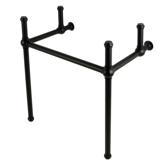 Fauceture 28.06 Inch Console Sink in Black