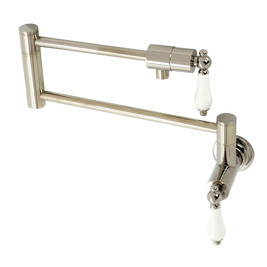 Metropolitan Pot Filler Faucet in Polished Nickel