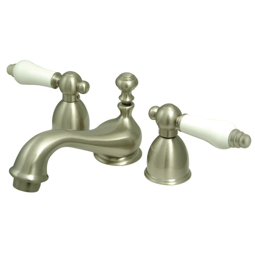 Restoration Mini-Widespread Bathroom Faucet in Brushed Nickel