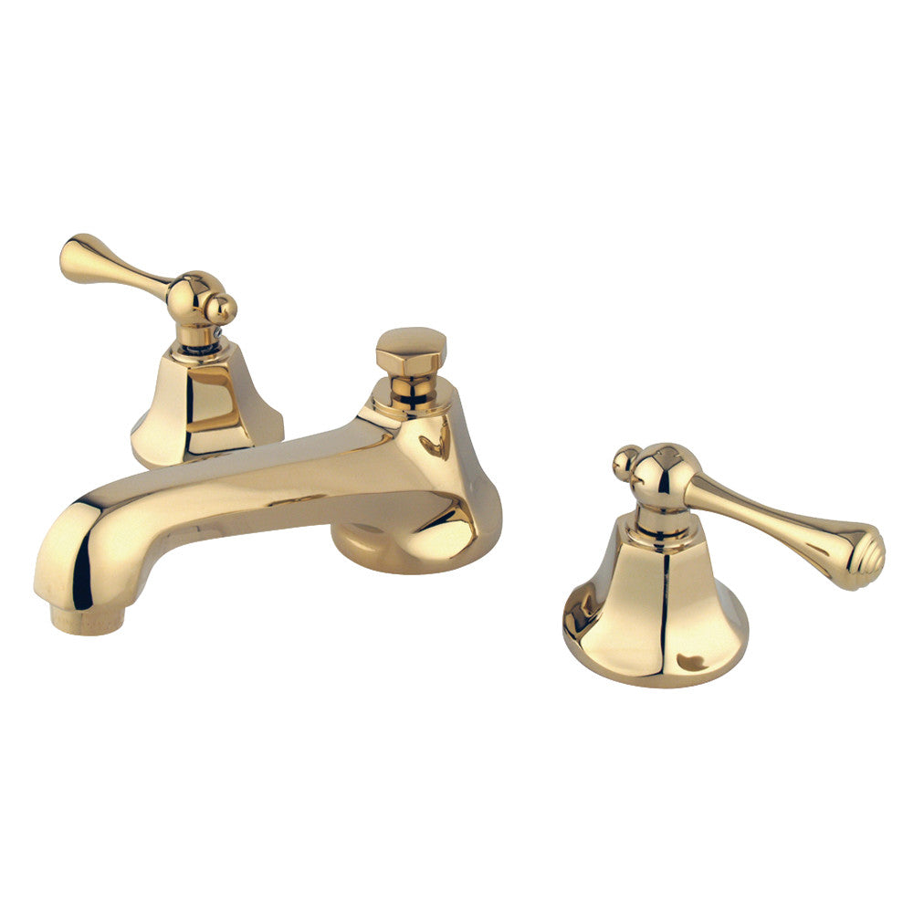 Metropolitan Widespread Bathroom Faucet in Polished Brass