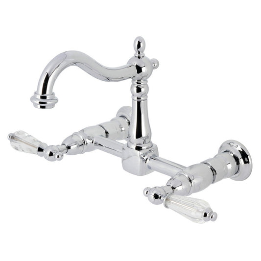Willshire Wall Mount Kitchen Faucet in Polished Chrome