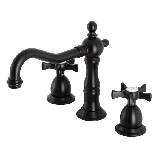 Hamilton Widespread Bathroom Faucet in Matte Black