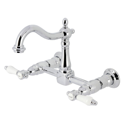 Bel-Air Wall Mount Kitchen Faucet in Polished Chrome