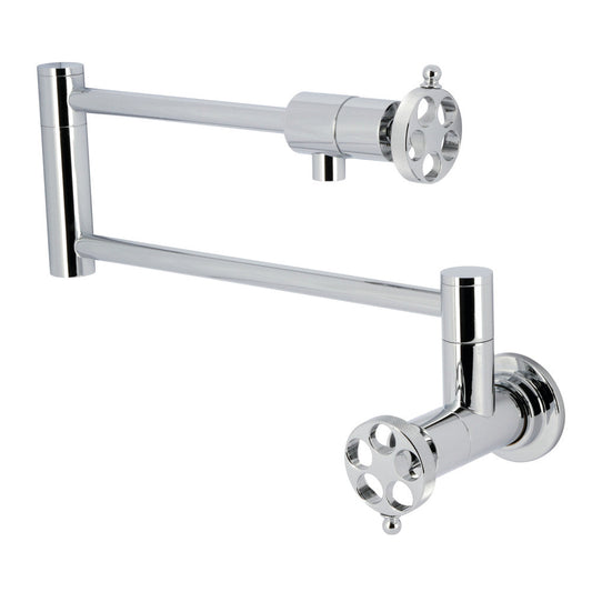 Wendell Pot Filler Faucet in Polished Chrome