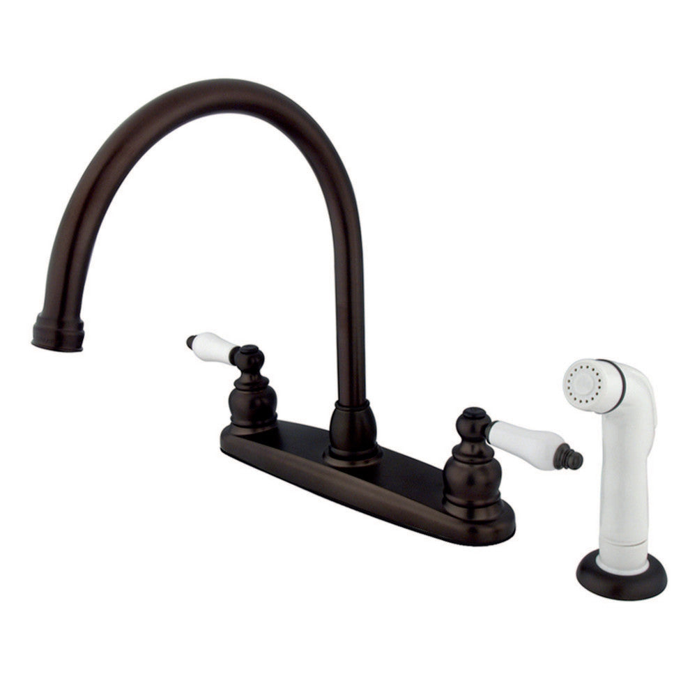 Vintage Centerset Kitchen Faucet in Oil Rubbed Bronze