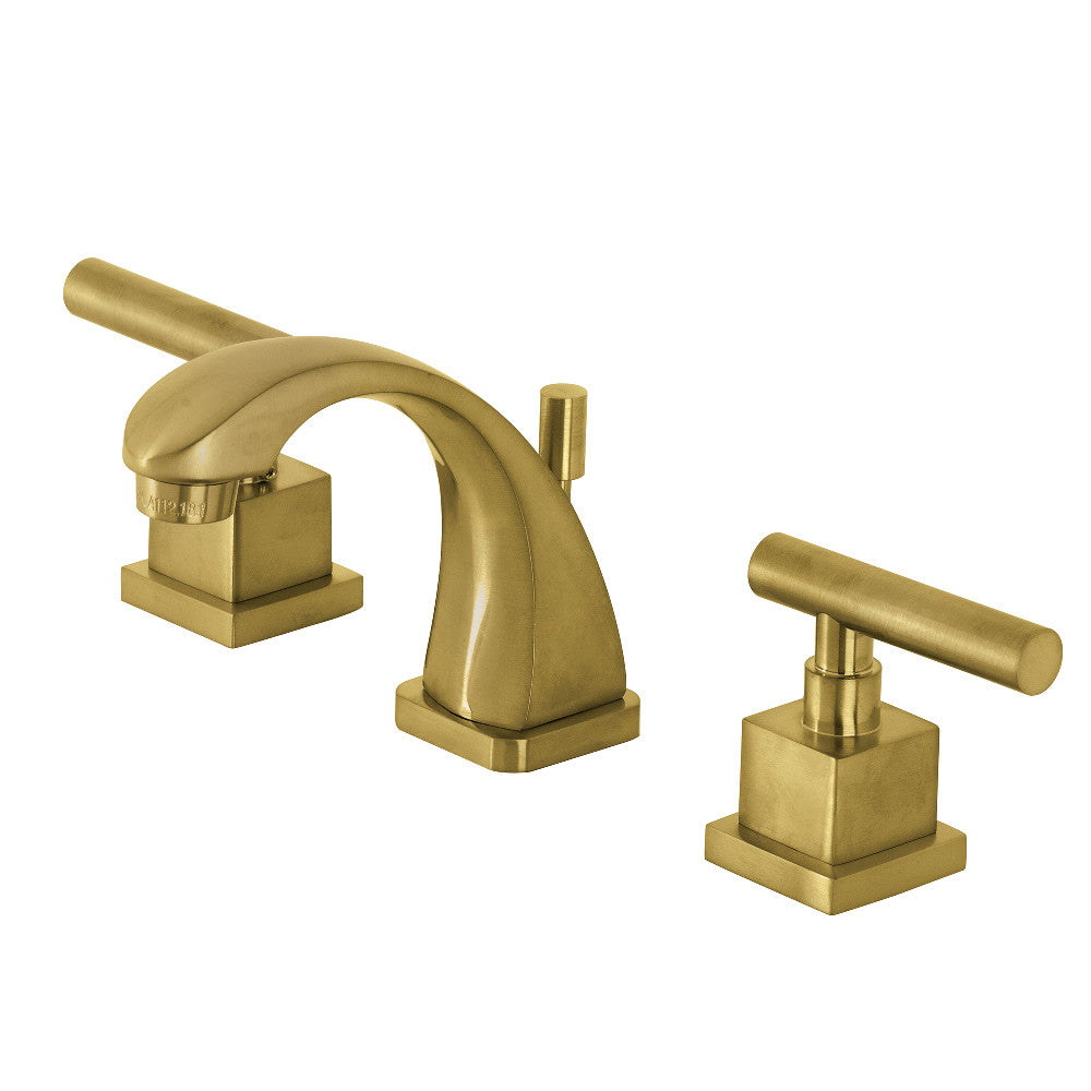 Claremont Widespread Bathroom Faucet in Brushed Brass