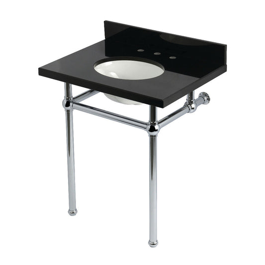 Templeton 30 Inch Console Sink in Polished Chrome