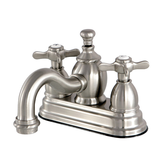 Essex 4 Inch Centerset Bathroom Faucet in Brushed Nickel
