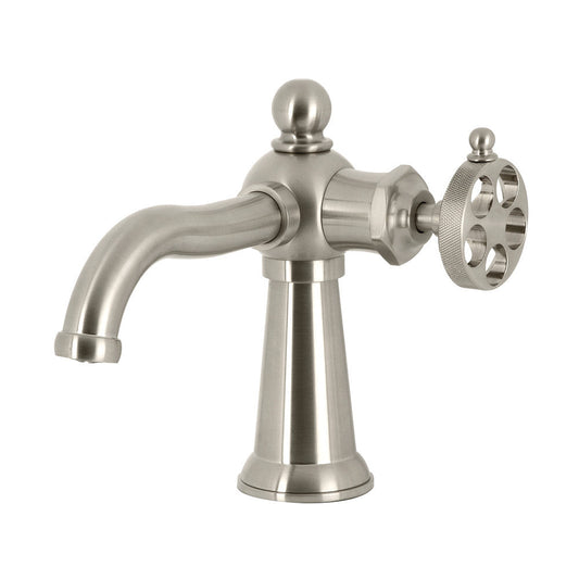 Wendell Single-Hole Bathroom Faucet in Brushed Nickel