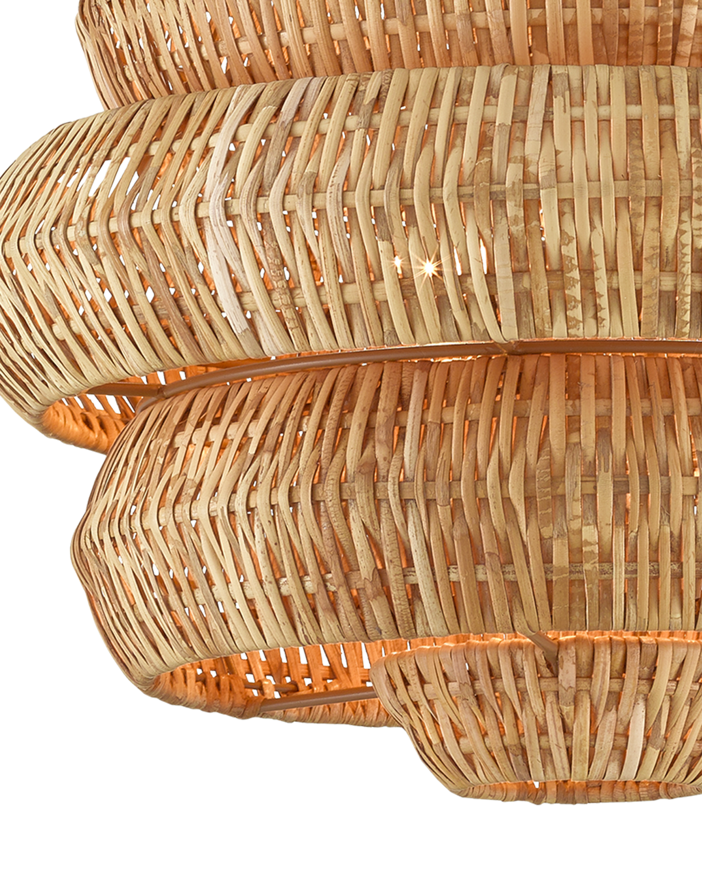 Antibes Small Natural Chandelier