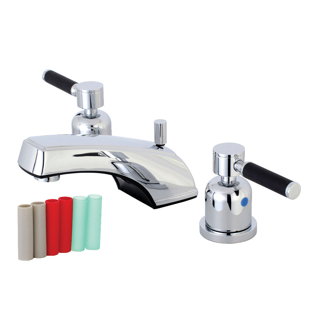 Kaiser Widespread Bathroom Faucet in Polished Chrome