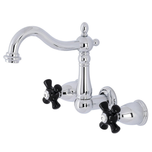 Duchess Wall-Mount Bathroom Faucet in Polished Chrome