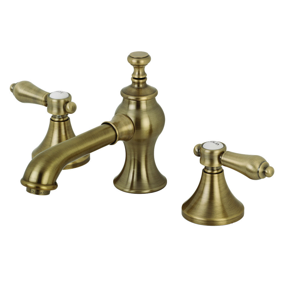 Heirloom Widespread Bathroom Faucet in Antique Brass