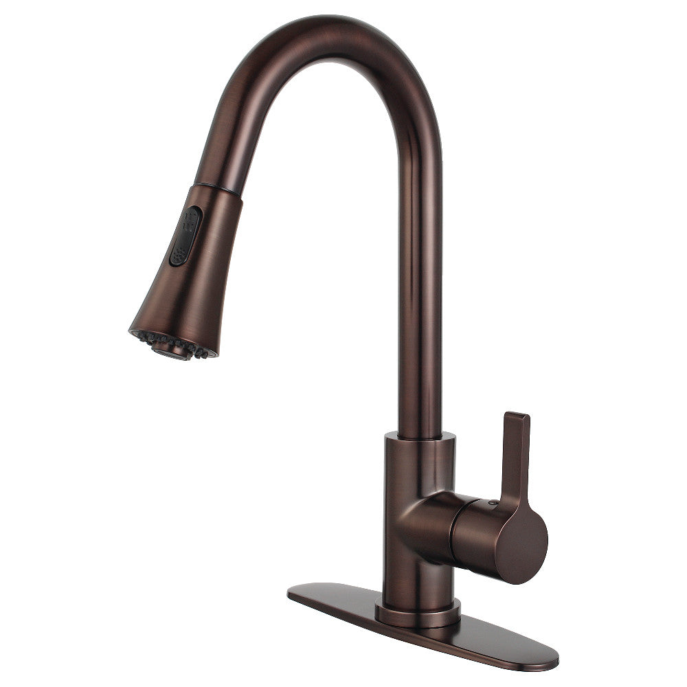 Continental Pull-Down Kitchen Faucet in Oil Rubbed Bronze