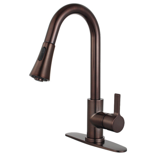 Continental Pull-Down Kitchen Faucet in Oil Rubbed Bronze