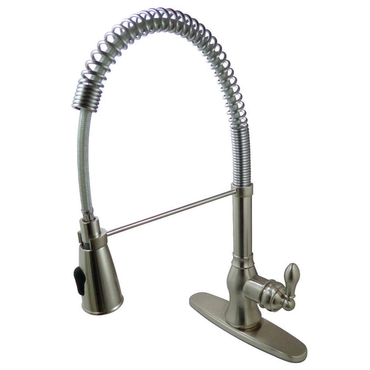 American Classic Pre-Rinse Kitchen Faucet in Brushed Nickel