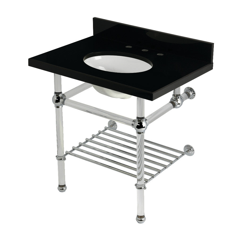 Templeton 30 Inch Console Sink in Polished Chrome