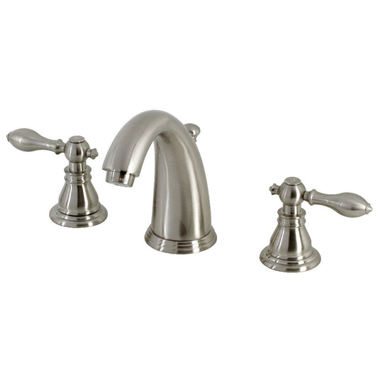 American Classic Widespread Bathroom Faucet in Brushed Nickel