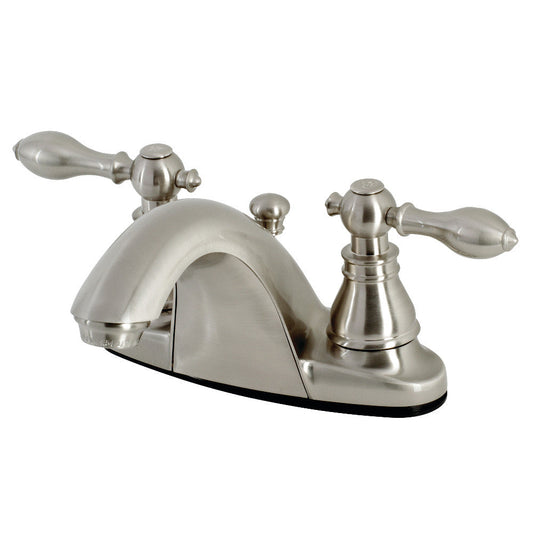 American Classic 4 Inch Centerset Bathroom Faucet in Brushed Nickel