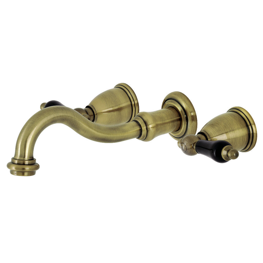 Duchess Wall-Mount Bathroom Faucet in Antique Brass