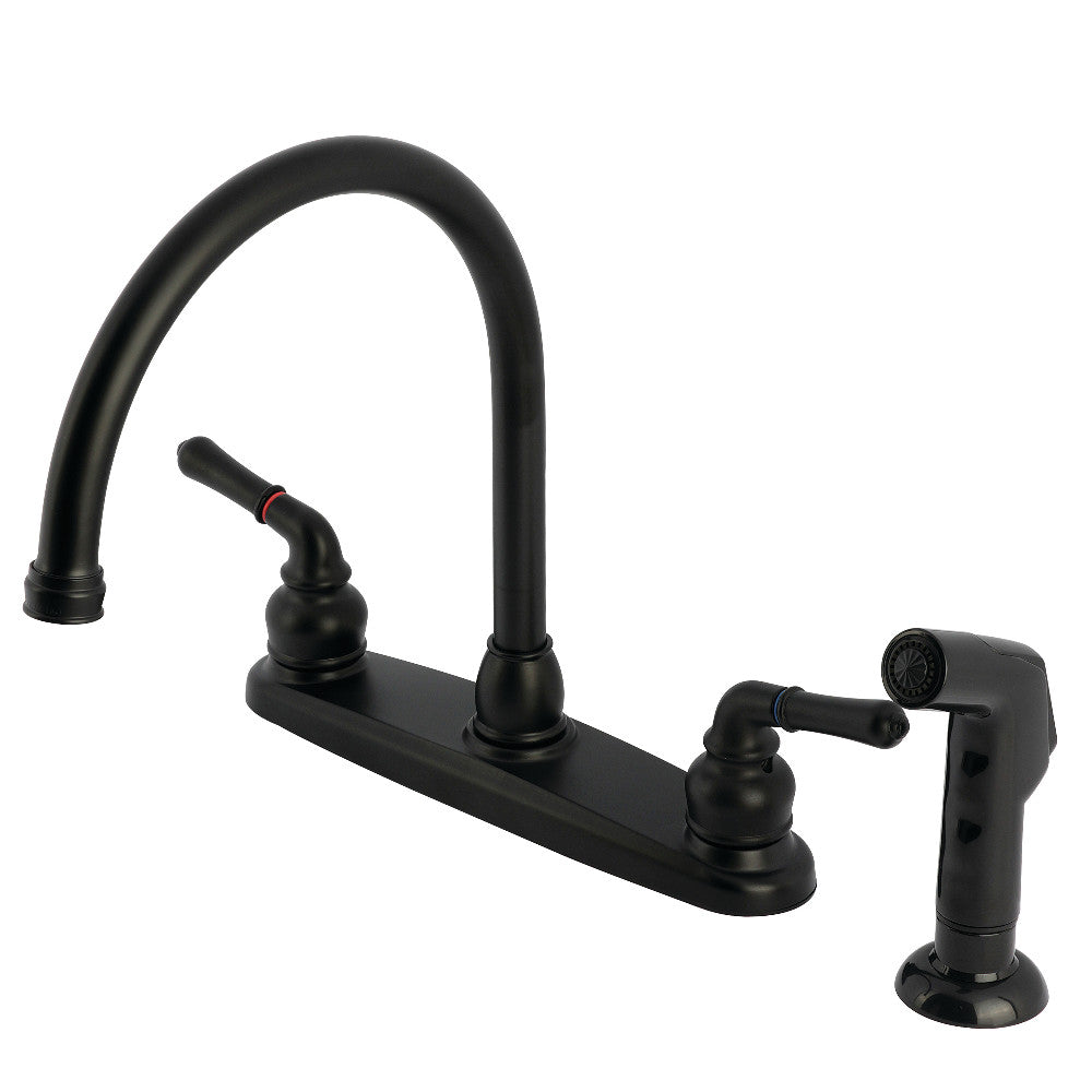 Magellan Centerset Kitchen Faucet in Matte Black