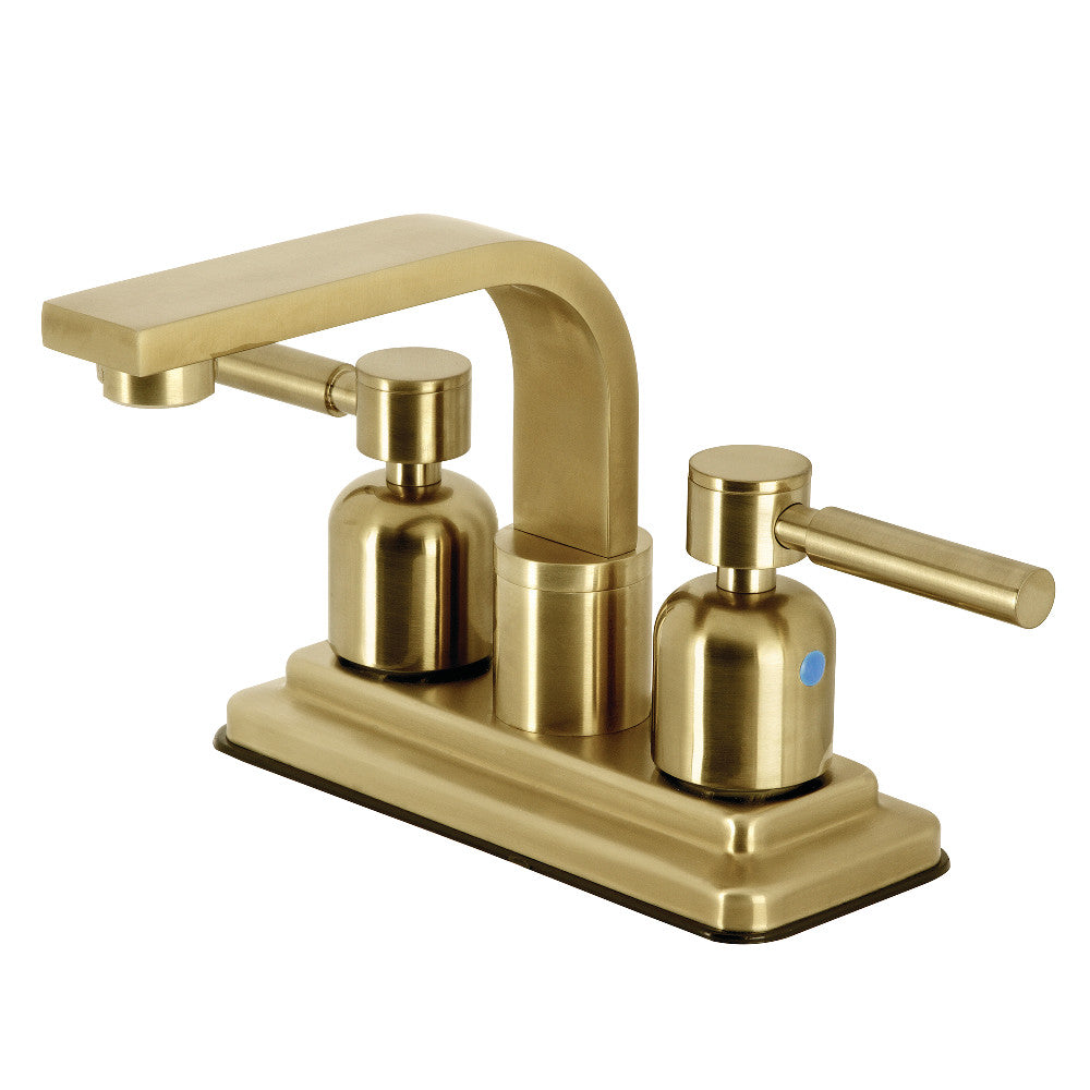 Concord 4 Inch Centerset Bathroom Faucet in Brushed Brass