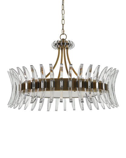 Coquette Brass Chandelier