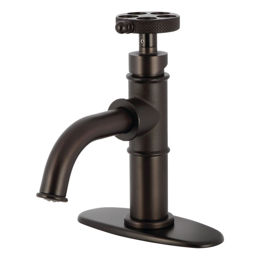 Webb Single-Hole Bathroom Faucet in Oil Rubbed Bronze