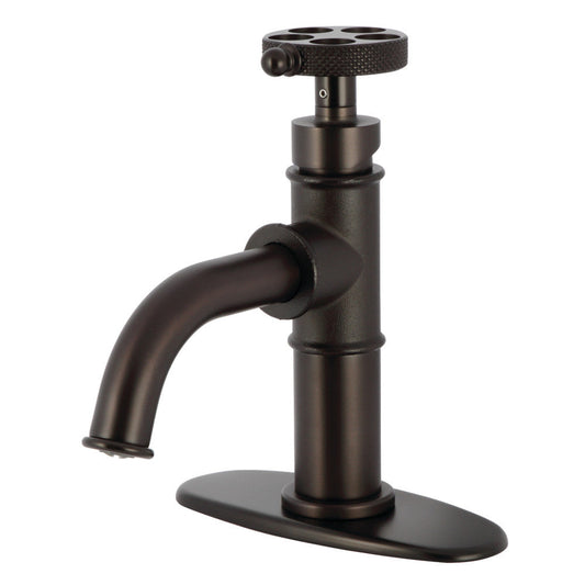 Webb Single-Hole Bathroom Faucet in Oil Rubbed Bronze