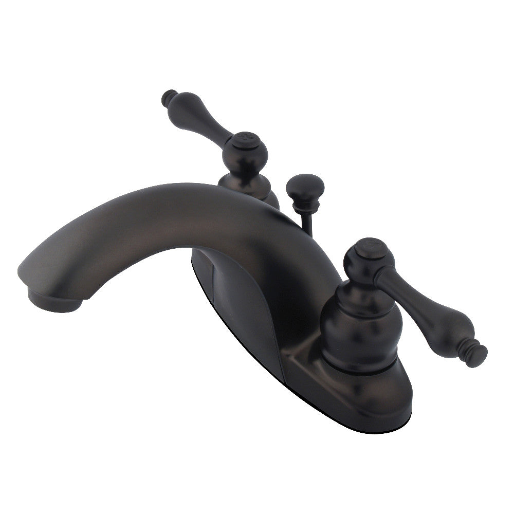 English Country 4 Inch Centerset Bathroom Faucet in Oil Rubbed Bronze