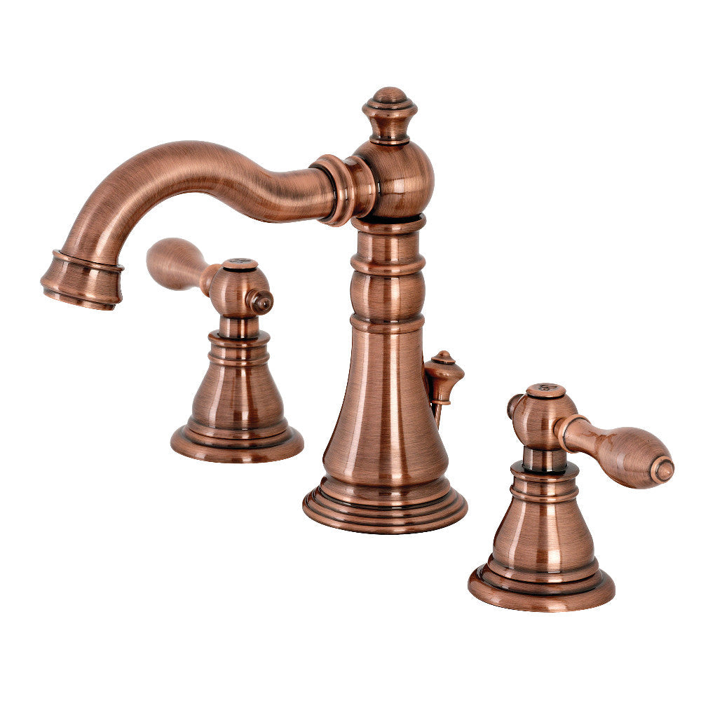 American Classic Widespread Bathroom Faucet in Antique Copper