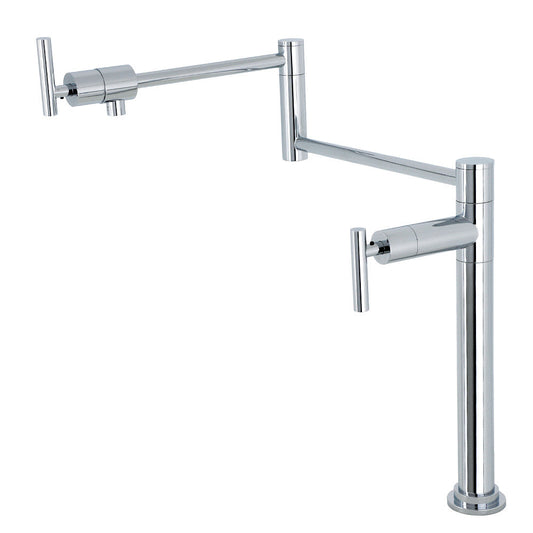 Manhattan Pot Filler Faucet in Polished Chrome