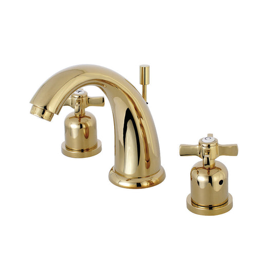 Millennium Widespread Bathroom Faucet in Polished Brass
