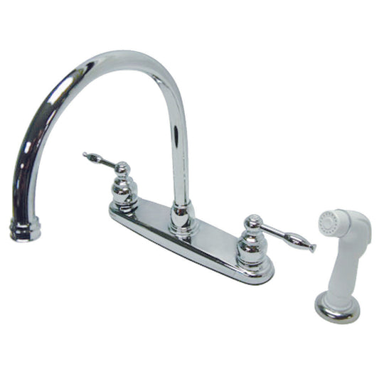 Knight Centerset Kitchen Faucet in Polished Chrome