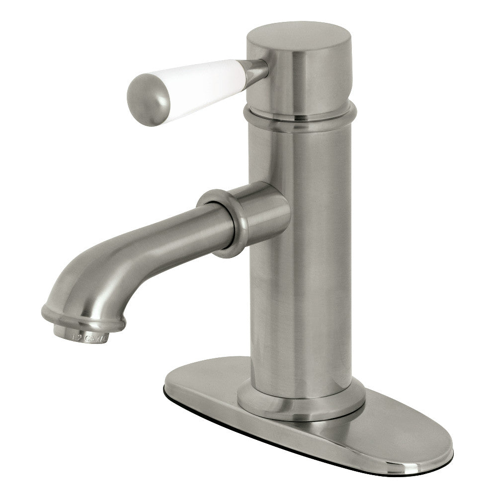Paris Single-Hole Bathroom Faucet in Brushed Nickel