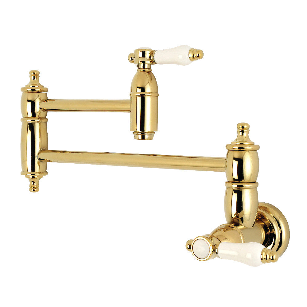 Bel-Air Pot Filler Faucet in Polished Brass