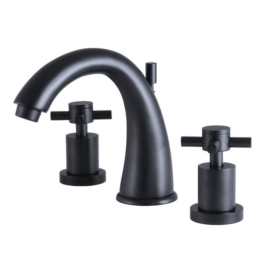 Concord Widespread Bathroom Faucet in Matte Black