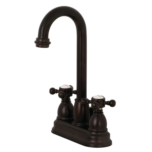 Vintage 4 Inch Centerset Bathroom Faucet in Oil Rubbed Bronze