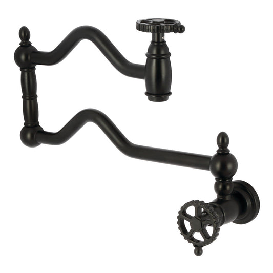 Fuller Pot Filler Faucet in Matte Black
